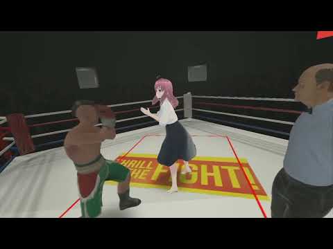 VR slapping not boxing - Thrill of the fight full body tracking
