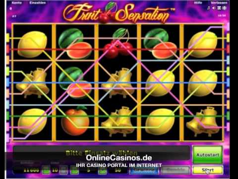 Mit dem Novoline Spiel Fruit Sensation dicke Gewinne pflücken auf OnlineCasinos.de