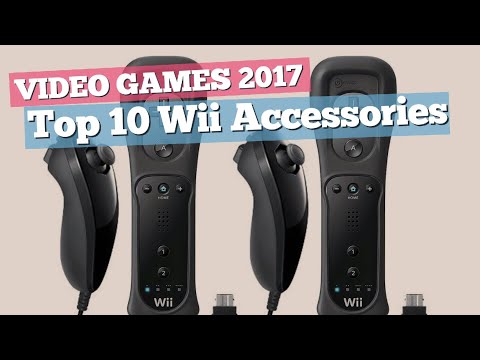 Top 10 Wii Accessories Collection // Video Games 2017