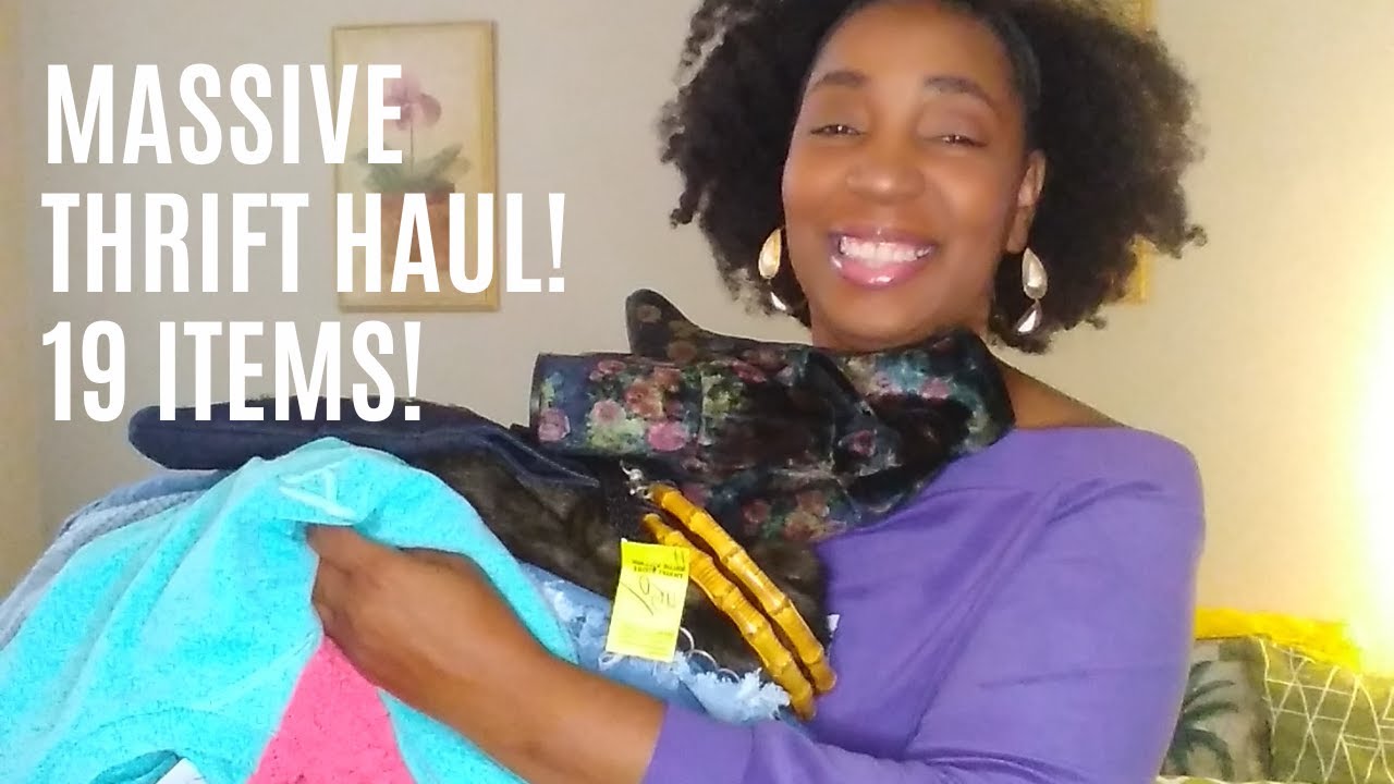 MASSIVE FALL THRIFT HAUL! 19 ITEMS!!!