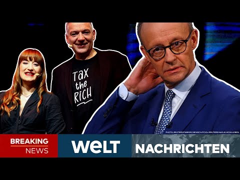 DEUTSCHLAND: Schock für Merz! Der neue Umfrage-Hammer kurz vor der Wahl! Linke jubelt! I LIVESTREAM