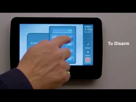 Disarming the PowerSeries Neo Touchscreen