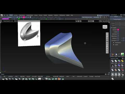 SKETCH TO SURFACE - 4 AUTODESK ALIAS AUTOSTUDIO 2020