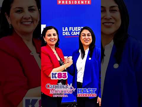 Tremendo equipo para la región de Antofagasta, Ka5t y Carolina Moscoso. Por más seguridad: