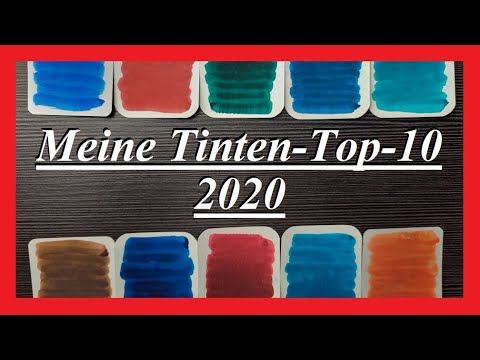 Meine Top -10 Tinten 2020