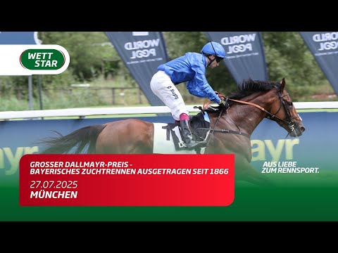 Munich: Grosser Dallmayr Preis - Bavarian Breeding Race / Winner: Tornado Alert