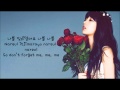 Suzy (of Miss A) - Don't Forget Me (나를 잊지말아 ...