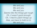 Kim Richey - Me And You Lyrics
