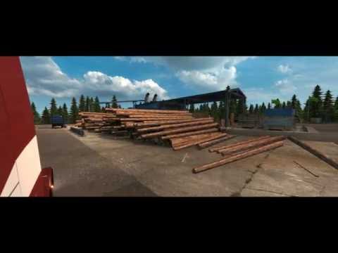 ETS#67  Transporting 8 Tons of sawdust from Växsjö in Sweeden to Aarhus in Denmark 502 KM