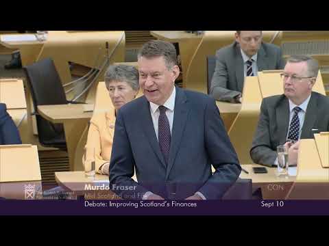 Scottish Conservative and Unionist Party Debate: Improving Scotland’s Finances - 10 September 2025