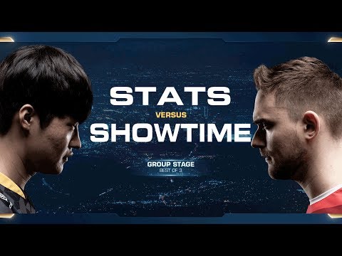 Stats vs ShoWTimE PvP - Group C Winners - 2018 WCS Global Finals - StarCraft II