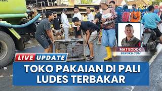 Api Berkobar Hebat Hanguskan Toko Pakaian Fera Reiza di PALI, Tak Ada Barang yang Bisa Diselamatkan