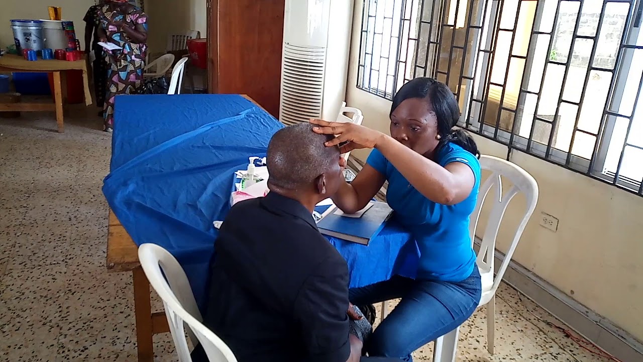Liberian seniors get medical help and honor
