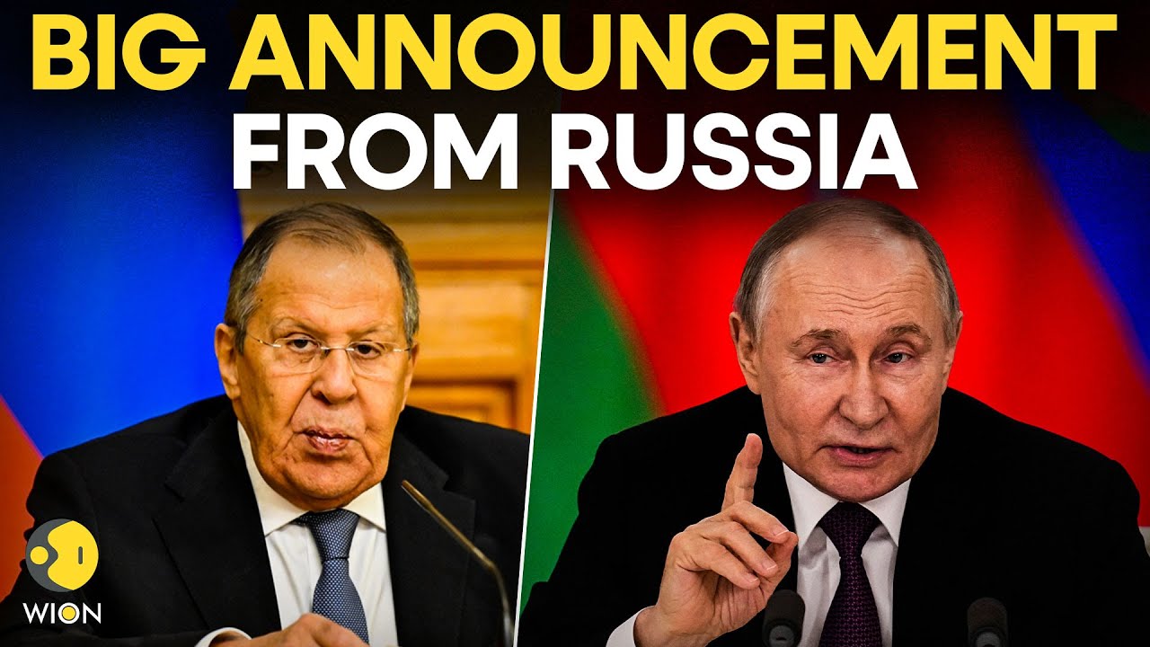 LIVE: Russia's Sergei Lavrov Holds A Press Conference In Moscow, Major Announcement Expected | WION