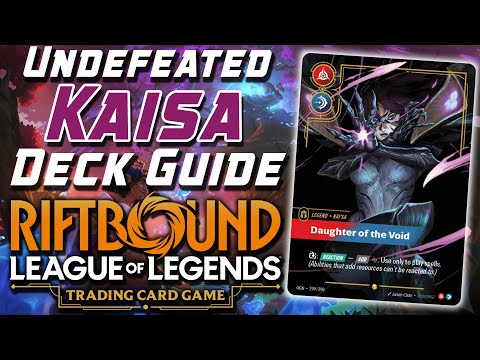 🏆 How I Won a RIFTBOUND TCG $2K! UNDEFEATED Kaisa Deck Profile