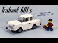 LEGO Trabant 601s 6 Wide Speed Champions Building Tutorial