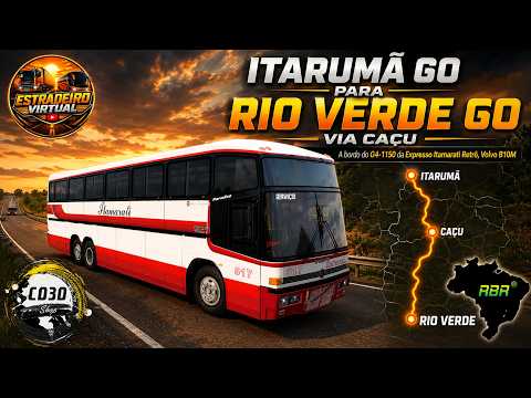 ITARUMÃ → RIO VERDE | Expresso Itamaratyi– Marcopolo G4 1150 B10M | RBR