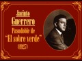 Jacinto Guerrero Pasodoble De El Sobre Verde 1927