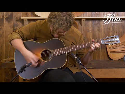 IRIS OG 12-fret Mahogany Spruce Slotted Headstock played by Milo Groenhuijzen | Demo @ TFOA