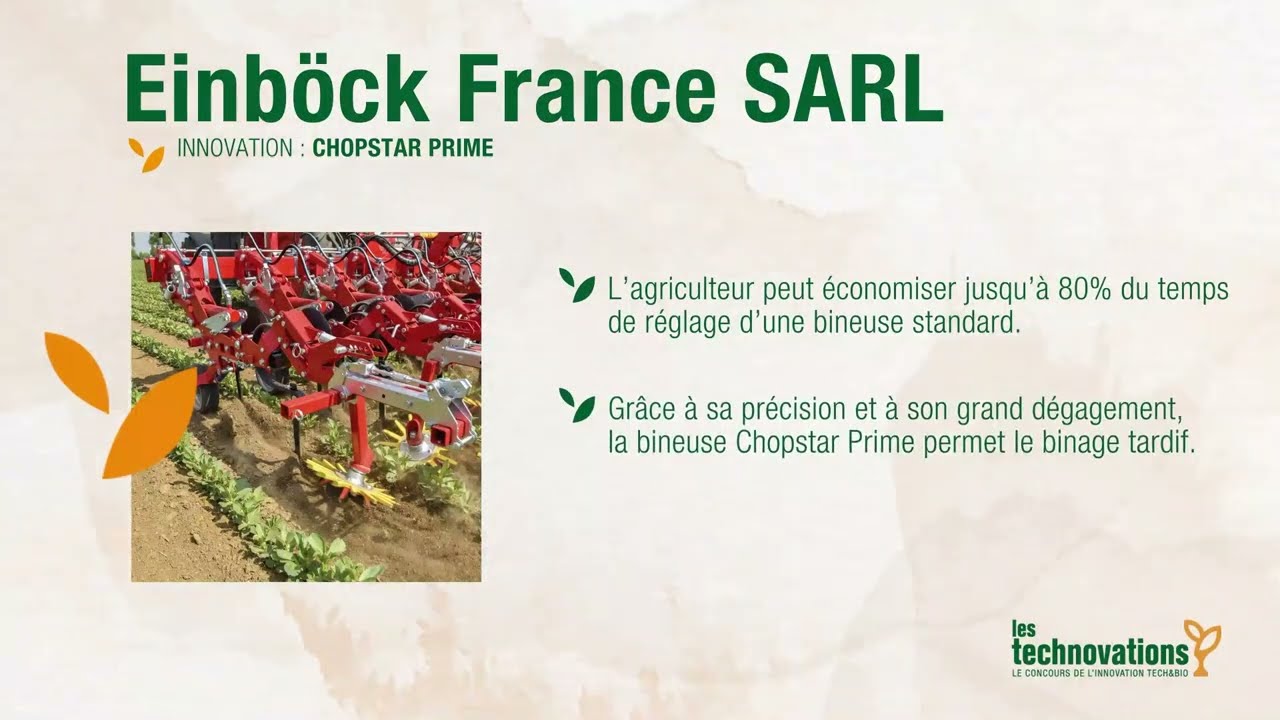 Technovations 2023 - Einböck France