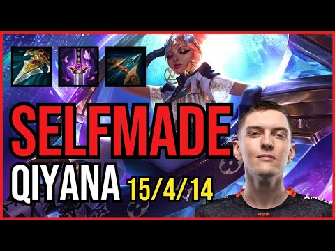 SELFMADE - QIYANA vs WUKONG Jungle - EUW Grandmaster - Patch 11.3