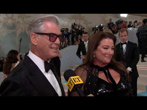 Pierce Brosnan Makes Met Gala DEBUT With Wife Keely (Exclusive)