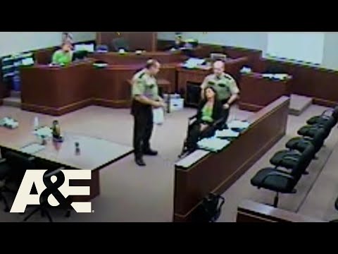 Court Cam: ATTORNEY Arrested & Handcuffed to Wheelchair for Courtroom Behavior | A&E