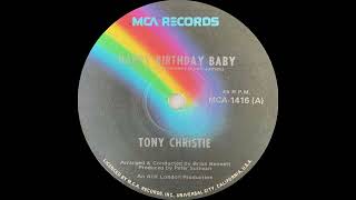 1974: Tony Christie - Happy Birthday Baby - 45