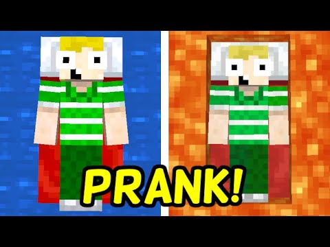 Jeg Flytter Emil Mens Han Sover PRANK!! - Dansk Minecraft