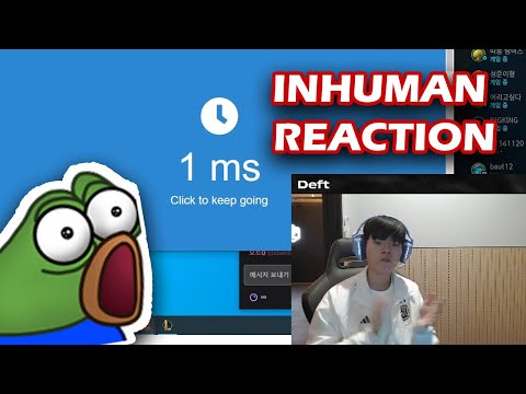 Deft Tries his Reaction Time