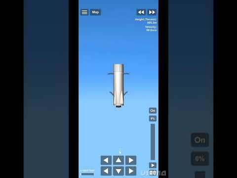 Falcon 9 ( no dlc!)#shorts #spaceflightsimulator #sfs#spacex #videogames#space