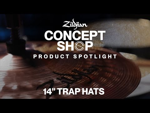Zildjian Concept Shop 14" Trap Hats - 2021 image 4