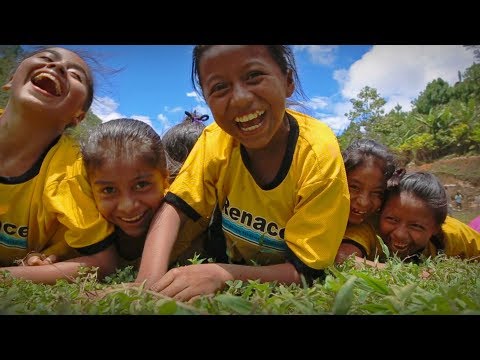 Aquí el fútbol también es asunto de niñas 
