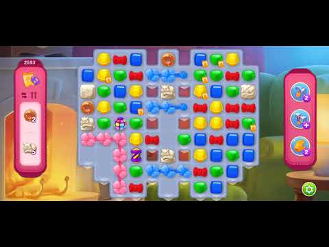 Playrix Homescapes Gameplay Walkthrough Level 2593