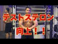 テストステロンを上げる為に行なっている事を解説!!