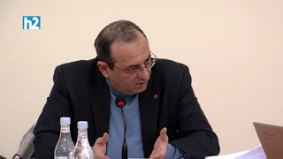 Բարև ձեզ. էս հանձնաժողովի առաջ էդ խնդիրը չի դրված. Արծվիկ Մինասյանը՝ Հովիկ Աղազարյանին: Լրաբեր