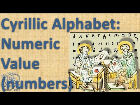 Early Cyrillic Numbers