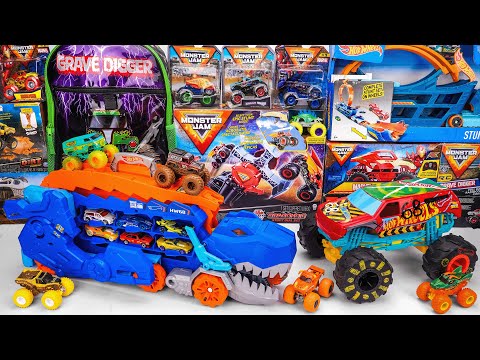 Monster Jam Collection Unboxing Review | Monster Jam Dueling Dragon Playset