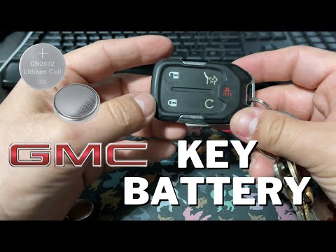 2019 - 2020 GMC Sierra Key Fob Battery Replacement - EASY DIY - NO TOOLS