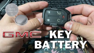 2019 - 2020 GMC Sierra Key Fob Battery Replacement - EASY DIY - NO TOOLS