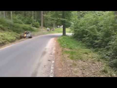 Kryterium Kamionki 2013 przejazd,drift i wycieczka do rowu