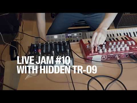 LIVE JAM #10 // Beatstep pro, minilogue, microbrute, tr-09