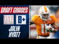 Giants add DEEP THREAT  WR Jalin Hyatt out of Tennessee with No. 73 Pick | CBS Sports