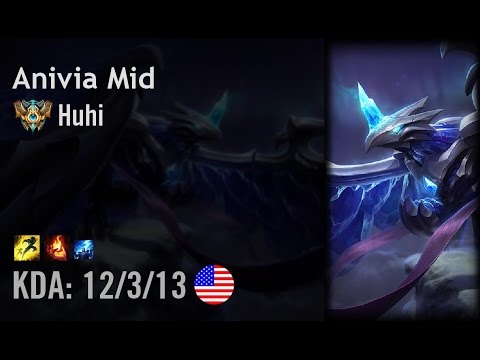 Anivia Mid vs Brand - Huhi - NA Challenger Patch 6.11