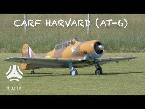 MOKI powered CARF HARVARD (AT-6) - Maiden