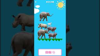 動物タワーバトル再び！