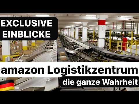 This is what working in an Amazon logistics center really looks like: technology, speed and preci...