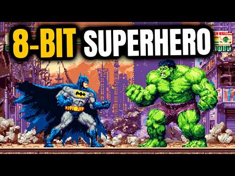 15 Breathtaking 8-Bit Superhero Games That Made Pixels Feel Powerful