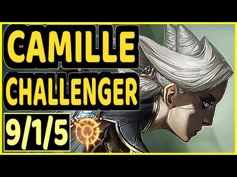 MAGIFELIX (CAMILLE) vs ZOE - 9/1/5 KDA MID CHALLENGER GAMEPLAY - EUW