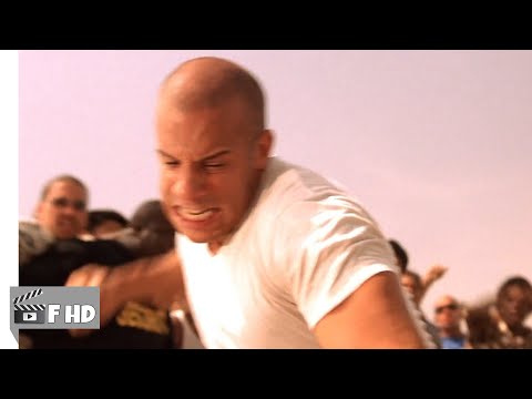 The Fast and the Furious(2001)-tran vs jasse race & Dom's vs tran punch fight scene(6/10)Moviesclips